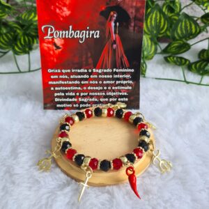 PULSEIRA POMBOGIRA ( PULSEIRA ORIXÁS 7 PINGENTES)