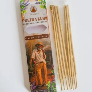 Incenso Natural Vila Zen - Linha Umbanda: Preto Velho (Sabedoria Ancestral)