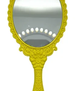 Abebê de plástico grande (Espelho amarelo/Espelho Oxum)