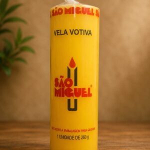 Vela 7 Dias Amarela - (Prosperidade e Riqueza,Oxum)