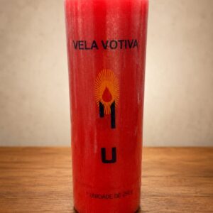 Vela Votiva - 260g - 7 DIAS (VERMELHA)