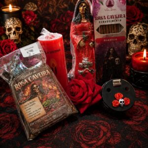 Kit Especial Pomba Gira Rosa Caveira (Pomba gira)