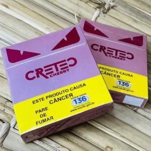 Cigarro Cretec Cherry (Cereja) 20un - Fumo para Oferenda e Ritual - Uso Religioso