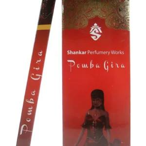 Incenso Indiano Shankar Pomba Gira - Proteção e Empoderamento (8 Varetas)