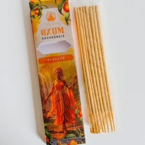 Incenso Vila Zen Natural - Linha Umbanda: Oxum (Pêssego) - Abundância e Amor